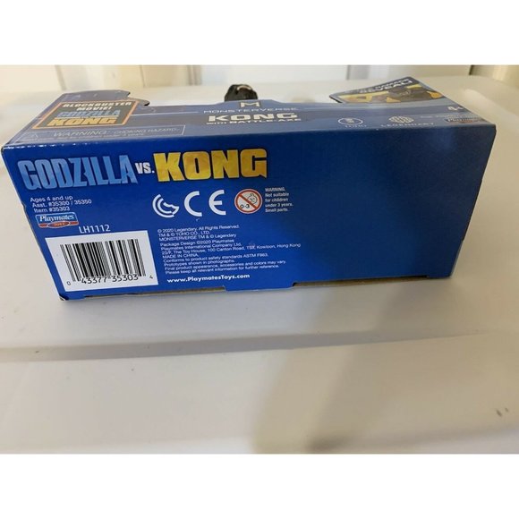 New PLAYMATES MONSTERVERSE GODZILLA VS KONG BATTLE-AXE 6"‎ ACTION FIGURE - Picture 4 of 5